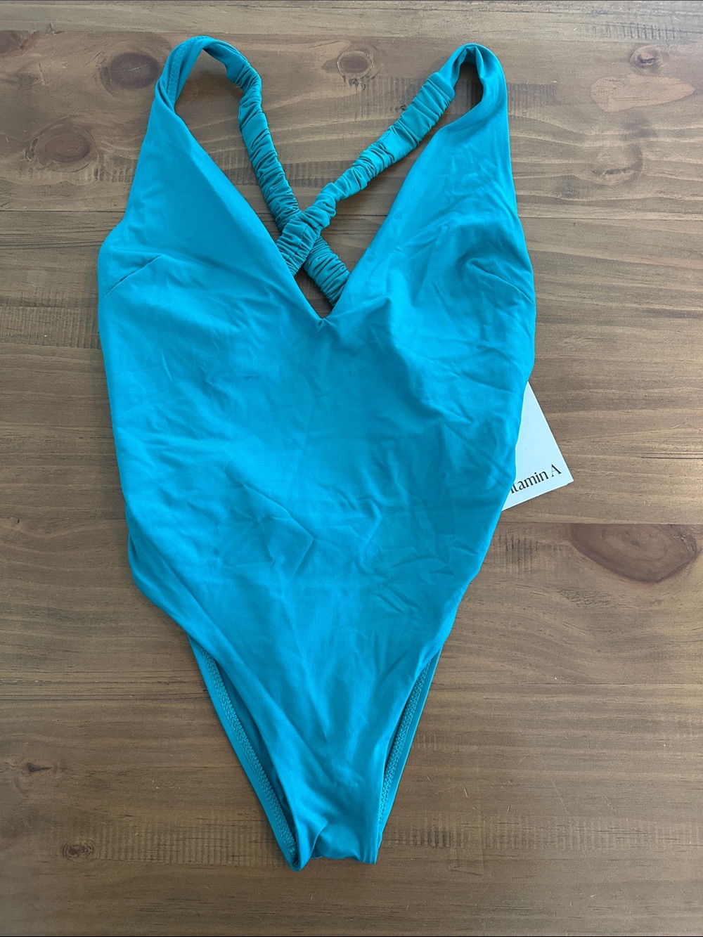 Vitamin A Teal One-Piece Swimsuit